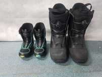 Buty snowboardowe ROSSIGNOL/K2 tata i syn, 2 pary, pakiet 784,