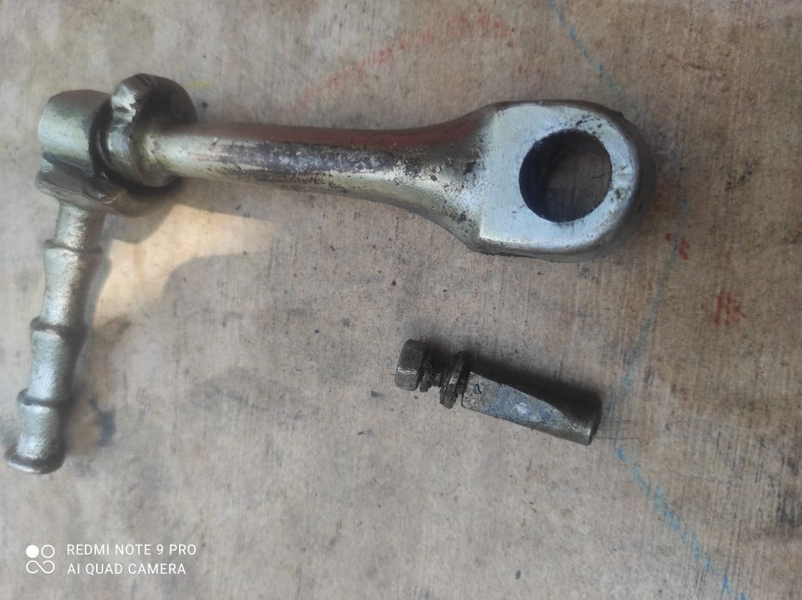 Kopka + dźwignia zmiany biegów jawa 50 ogar mustang kaczka klin 9.56
