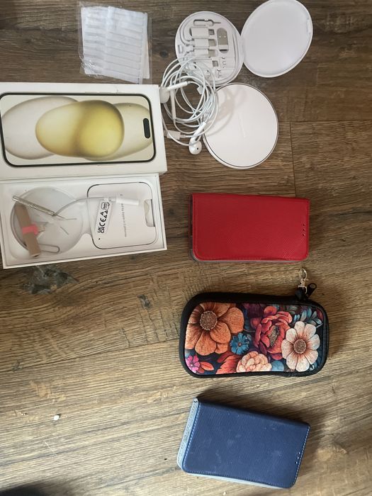 iPhone 15 na gwarancji, 128 GB, stan idealny