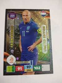 Karta limited edition road to world cup Russia 2018 Robben Holandia