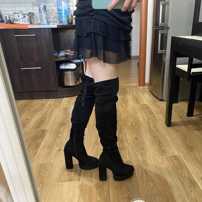 Bershka ботфорти туфлі ботинки чоботи opium y2k vintage