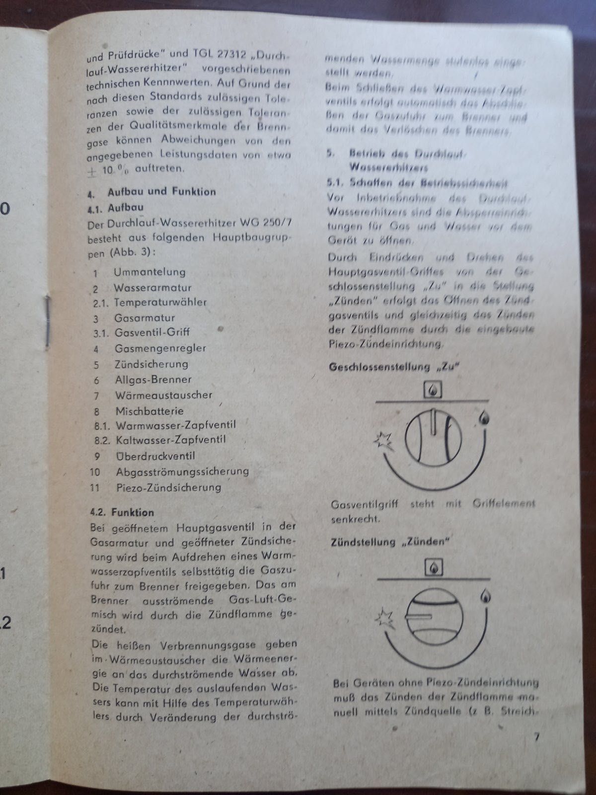 Колонка Водогрейная ФОРОН Германия