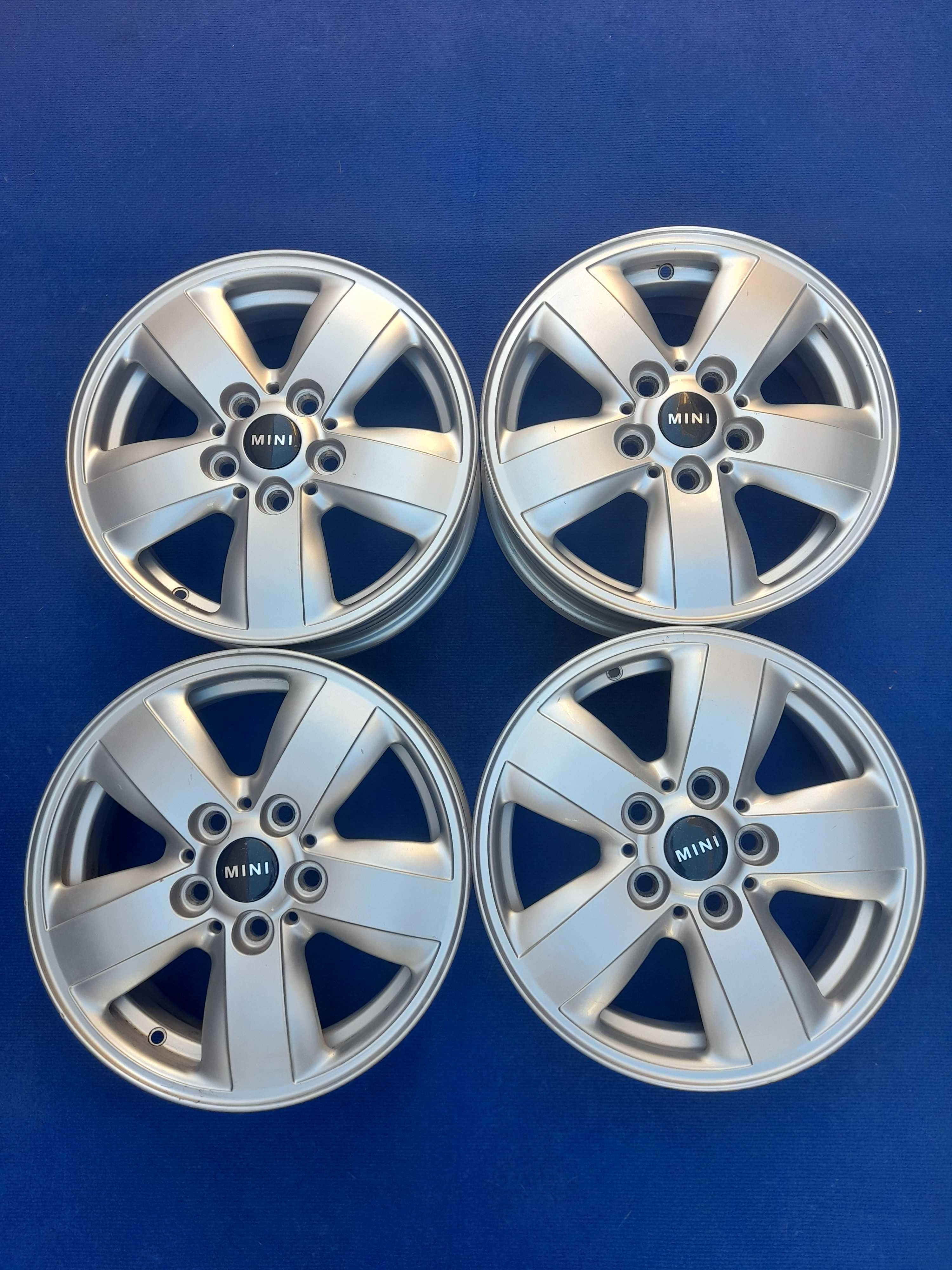 4 Jantes 15" 5x112 VW Caddy, Mini Cooper Cabrio One Hatch, impecaveis