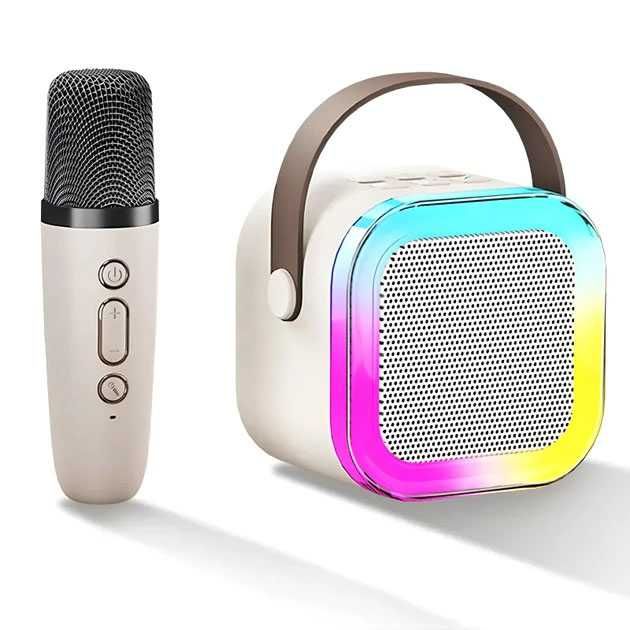 Музичний набір Колонка + Мікрофон Bluetooth з RGB Всього за 379 Грн!