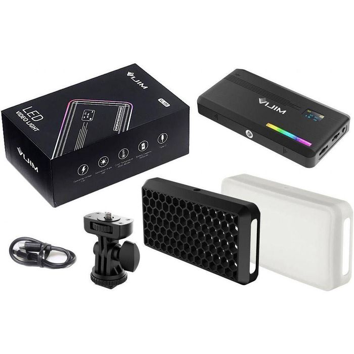 НАКАМЕРНЕ світло GoPro, Sony, iphone ТОПОВА лампа Ulanzi VL196 RGB LED