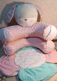 Mothercare заяц ,надувной круг,подушка-позиционер ,кресло для ребенка