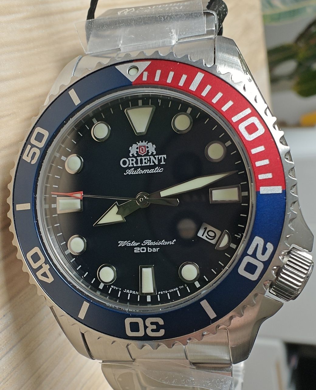 Orient TRITON PEPSI diver automatic szafir jak SKX007