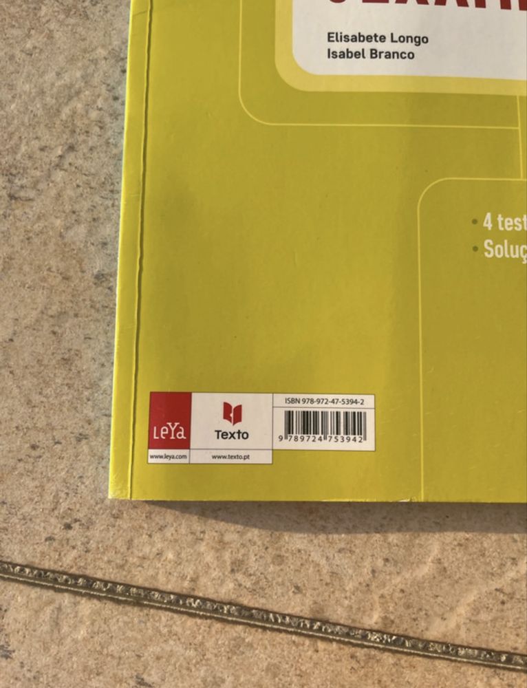 Conjunto/ pack de Caderno de atividades de MACS de 10° e 11° anos