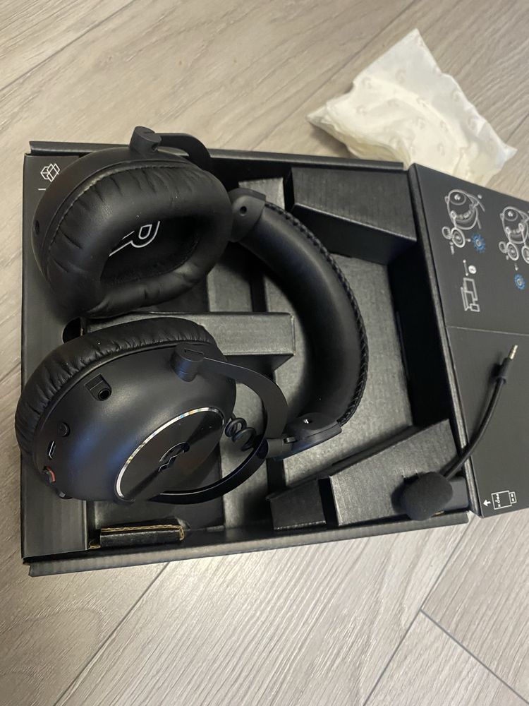 Навушники Logitech G Pro X 2 Lightspeed Wireless Black (981-001263)