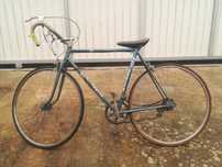 Bicicleta antiga ciclismo