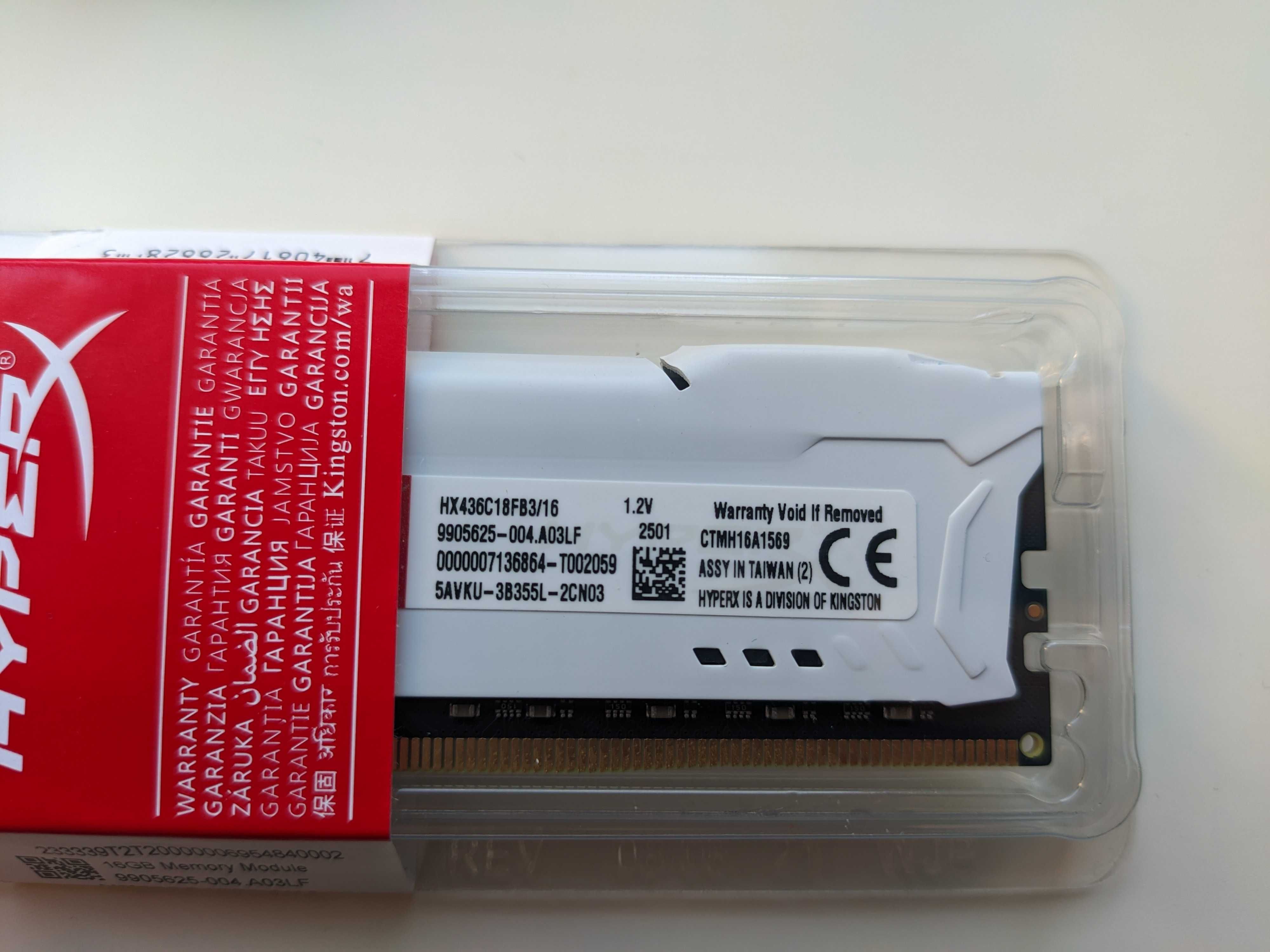 HyperX DDR4 32GB 3600MHz