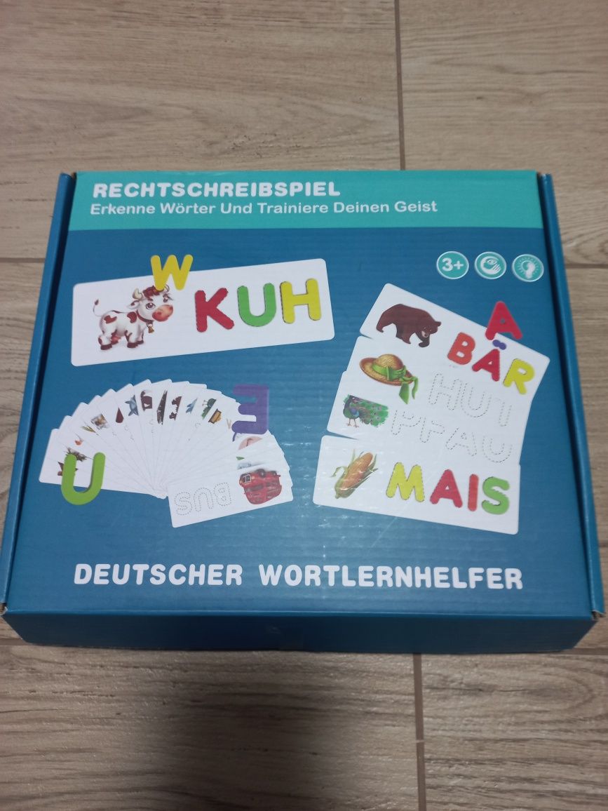 Nowa gra do nauki języka niemieckiego i liter
