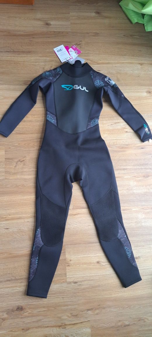 Fato surf mulher Gul 8 (XS) 3:2 preto