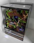 Terrarium tropikalne z wodospadem gekona orzęsionego, TW47FO AquaWaves