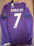Koszulka Ronaldo 7 Real Madryt fioletowa