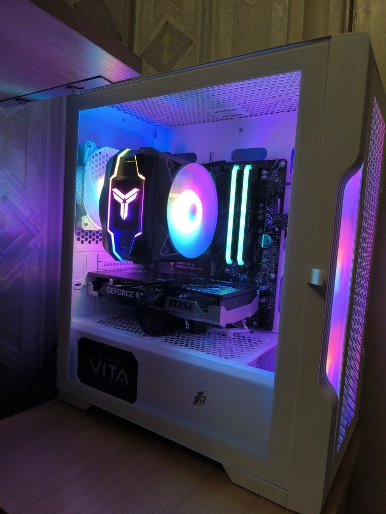 Новий сучасний та потужний ігровий комп'ютер з відеокартою 5060 ti 16G