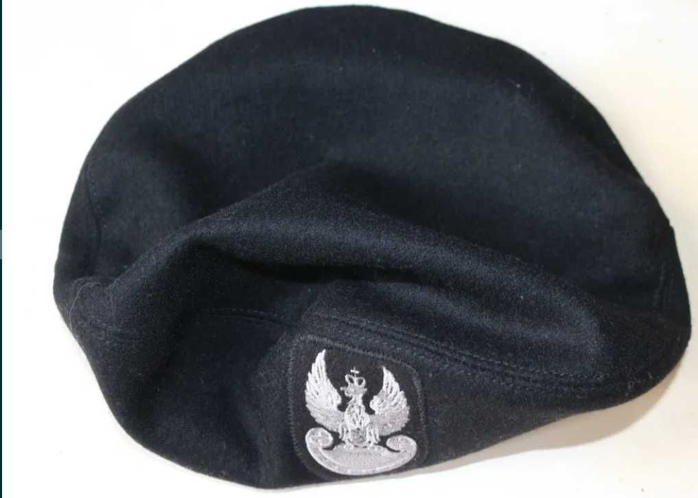 Beret wojskowy - czarny Wz. 418/MON