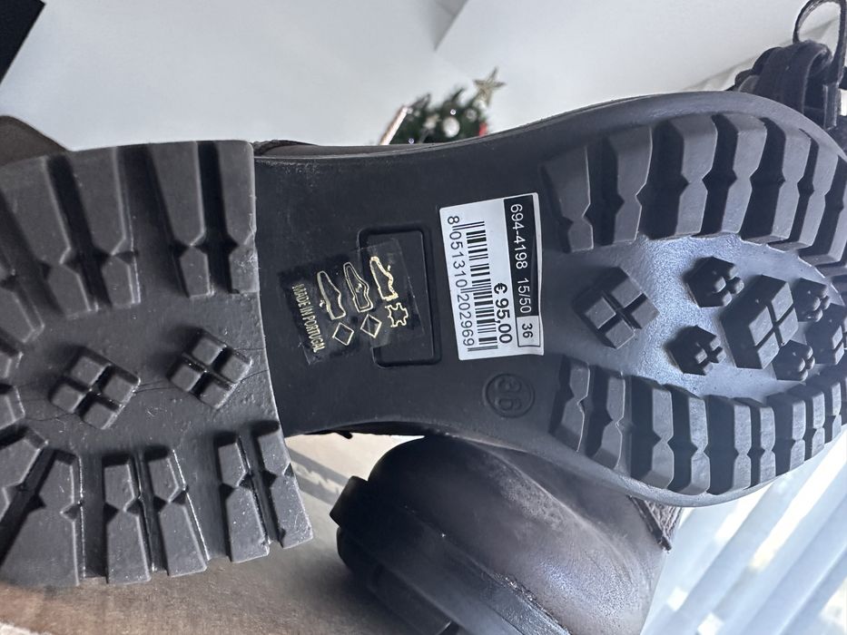 Botas de senhora em pele WEINBREINNER (NOVAS)