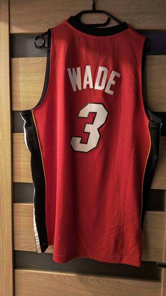 Jersey swingman NBA 2005-06 Dwyane Wade Miami Heat Mitchell Ness nowy