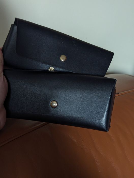 Etui na okulary czarny 2 szt