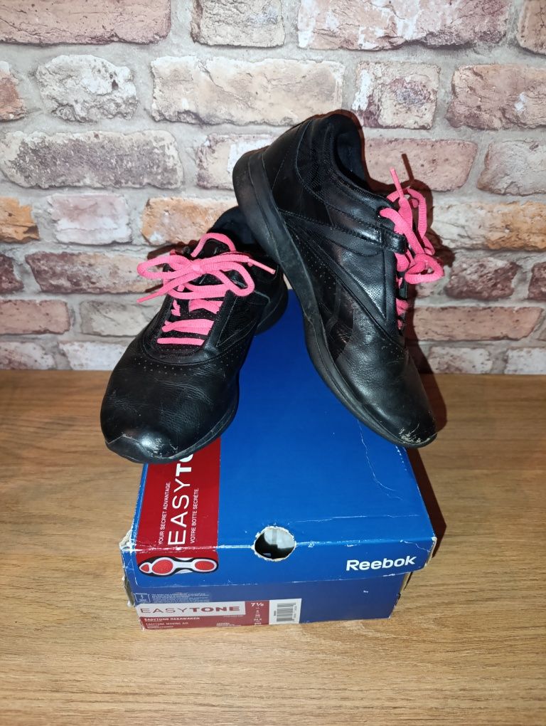 Buty damskie adidasy Reebok EasyTone czarne r.38 czarne