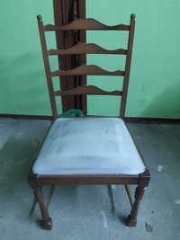 Krzesło krzesła 6 sztuk drewniane bukowe solidne po renowacji