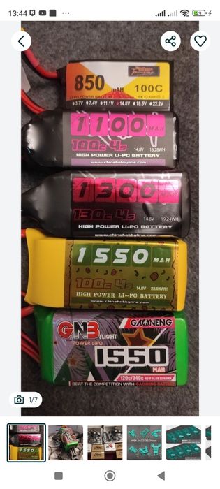 ToolkitRC M7 200W 10A 6S зарядка зарядне fpv батарея дрона зарядний