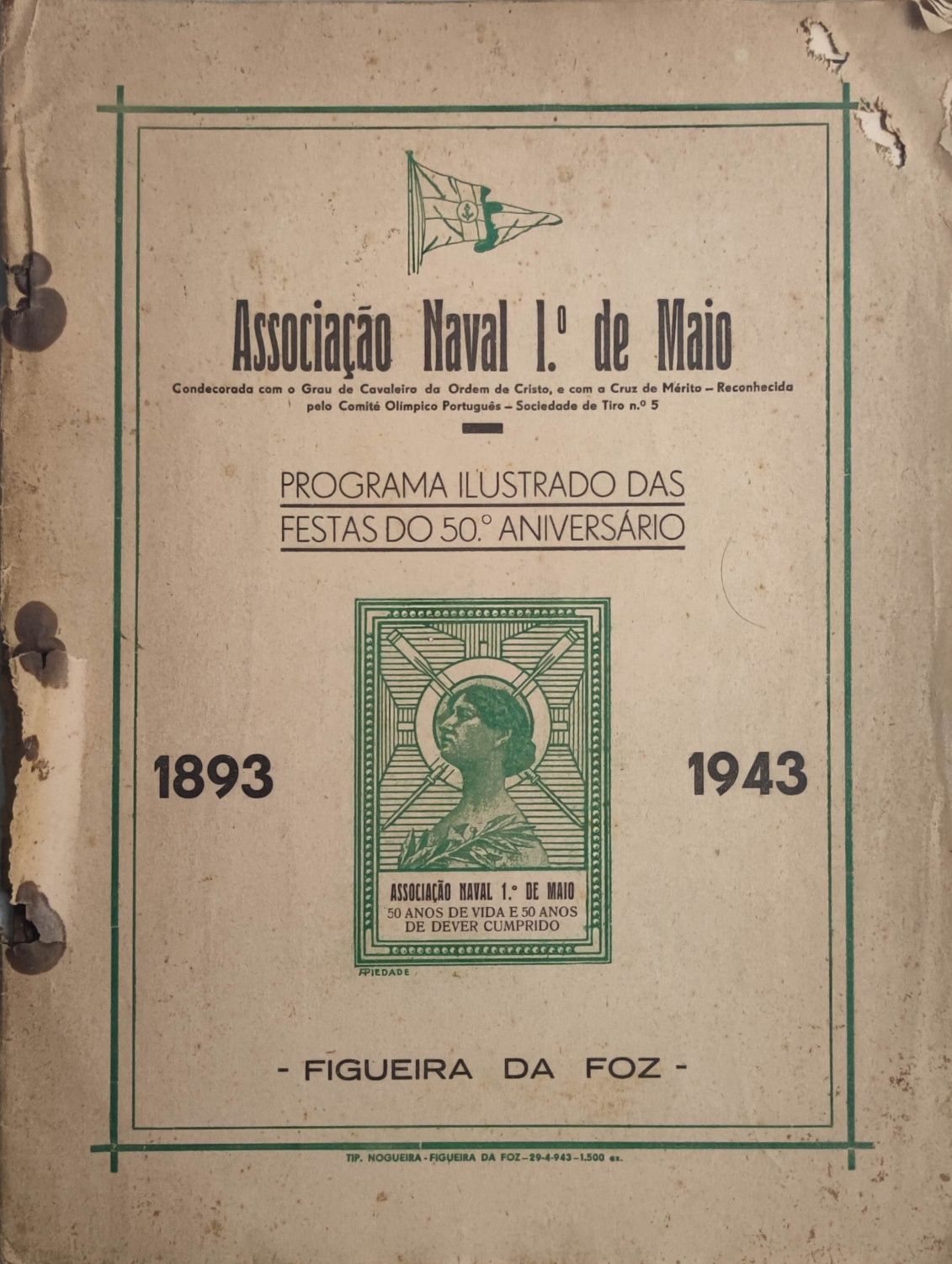 Livro - P-FF - Associação Naval 1º Maio  - Figueira  da Foz