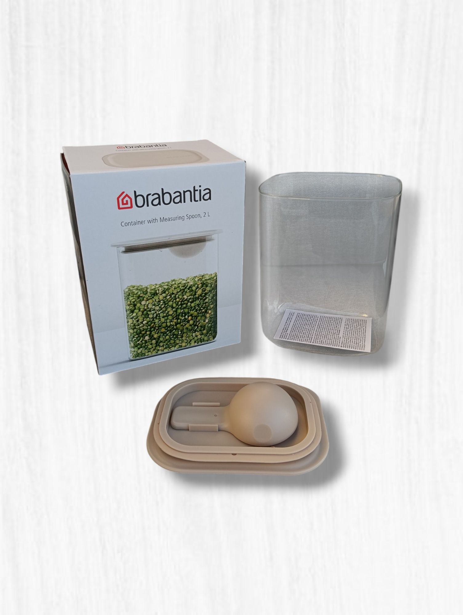 Recipiente com colher medidora, 2L, Brabantia