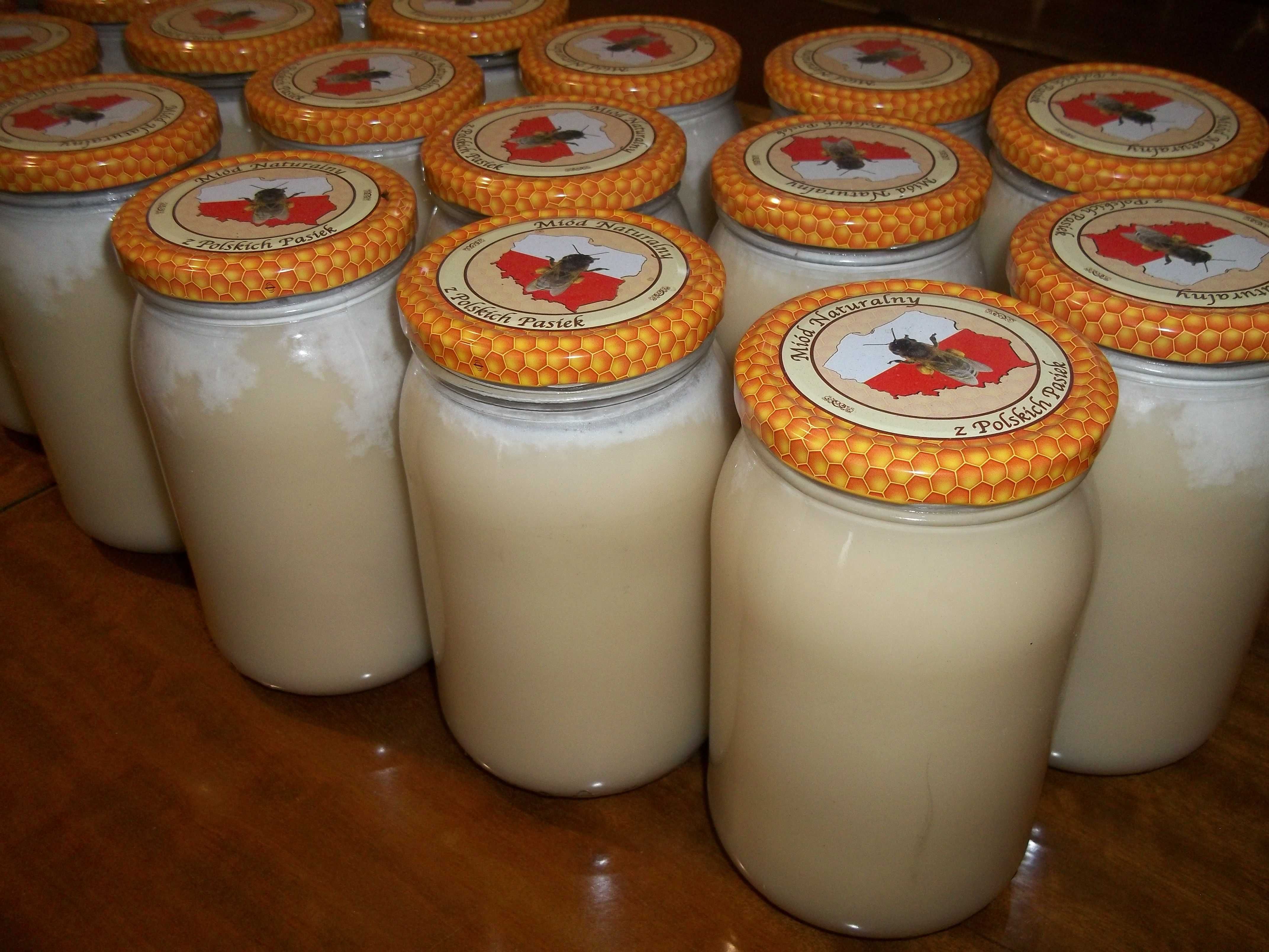 Miód wielokwiatowy słoiki 1,2 kg