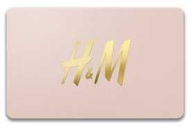 H&M V.oucher, karta podarunkowa
