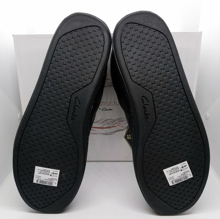 кожаные 27,7 30,3см ботинки Clarks  Gore Tex оригинал