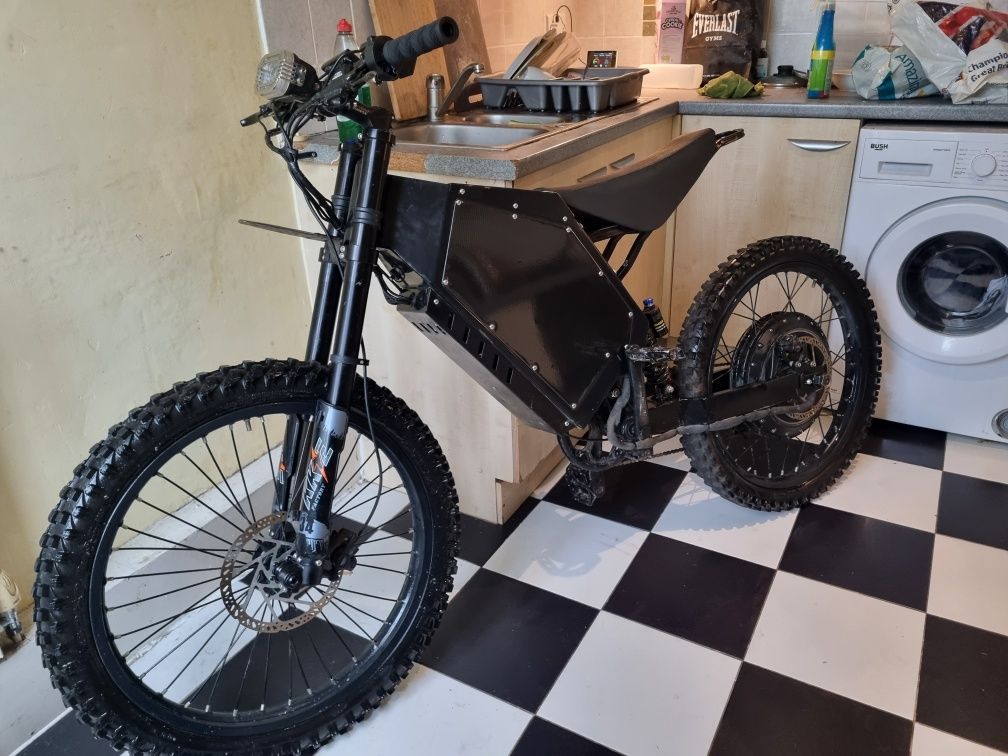 Stealth Bomber E-Bike orginal 72V 12000 vatt