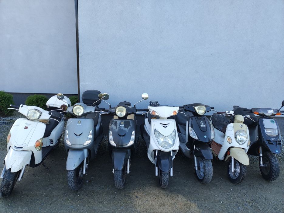 Skuter sym fiddlee 2 retro cygnus  fly Piaggio Kymco Transport