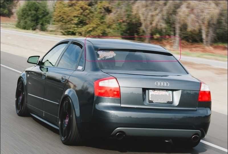 audi a4 b6 /b7 sedan spoiler lotka szyby rs4 s line a4b6/a4 b7 tuning