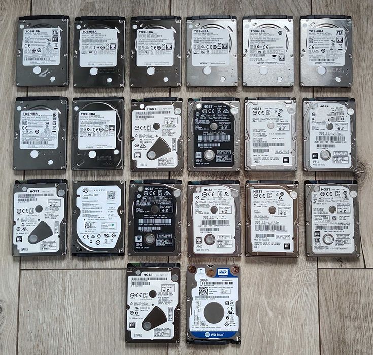 Жёсткий диск HDD 2.5" 500 Gb 5400, 7200