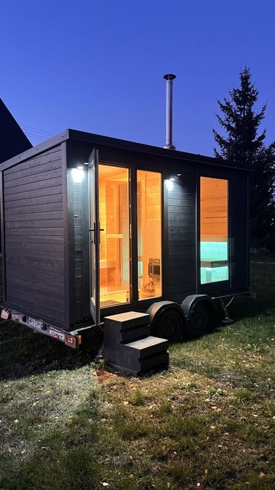 Wynajem sauny, nowoczesna sauna mobilna