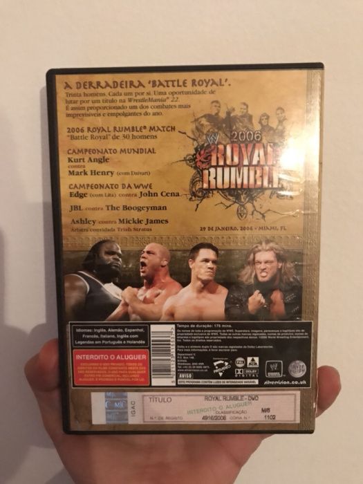 Dvd wwe Royal Rumble 2006 (wrestling)