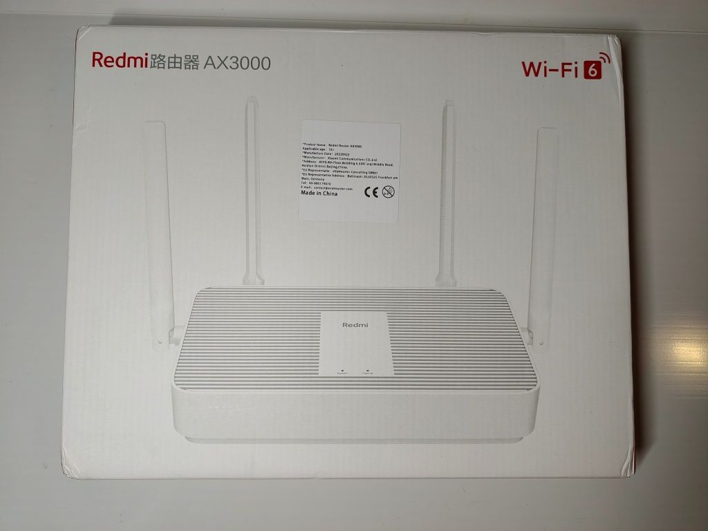 Redmi Router AX3000 Wi-Fi 6 роутер