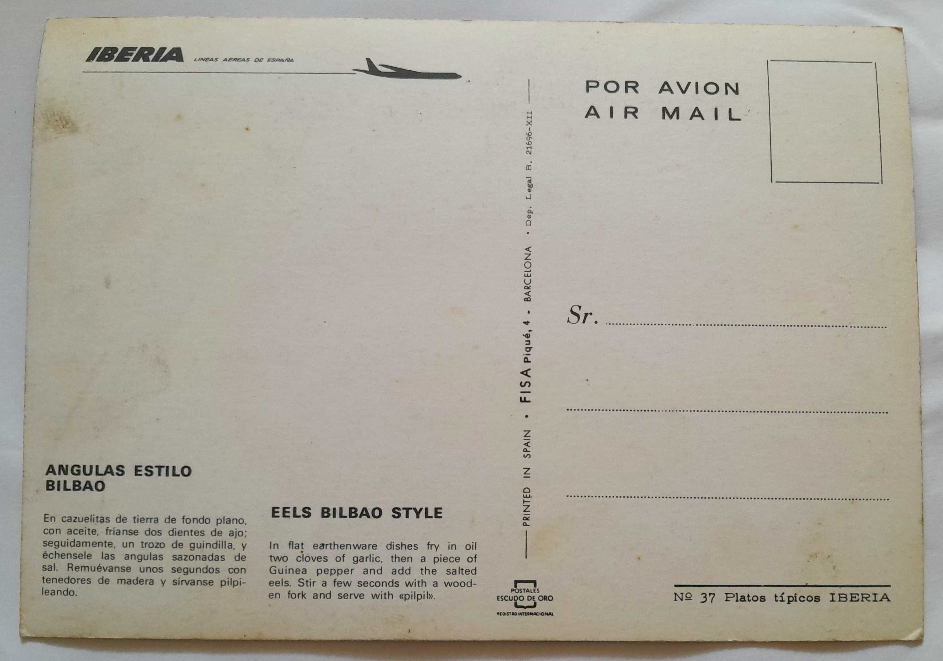 Cartão/Postal / Restauração (10×15,00cm)