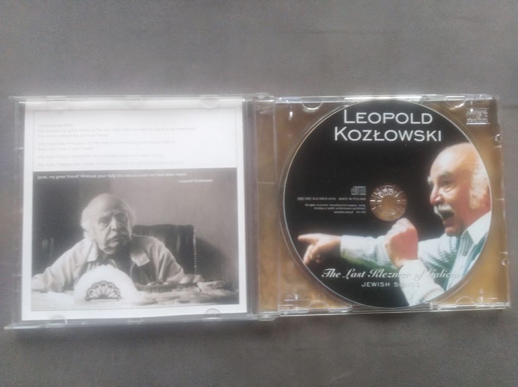 Leopold Kozłowski The Last Klezmer Of Galica Jewish Songs CD