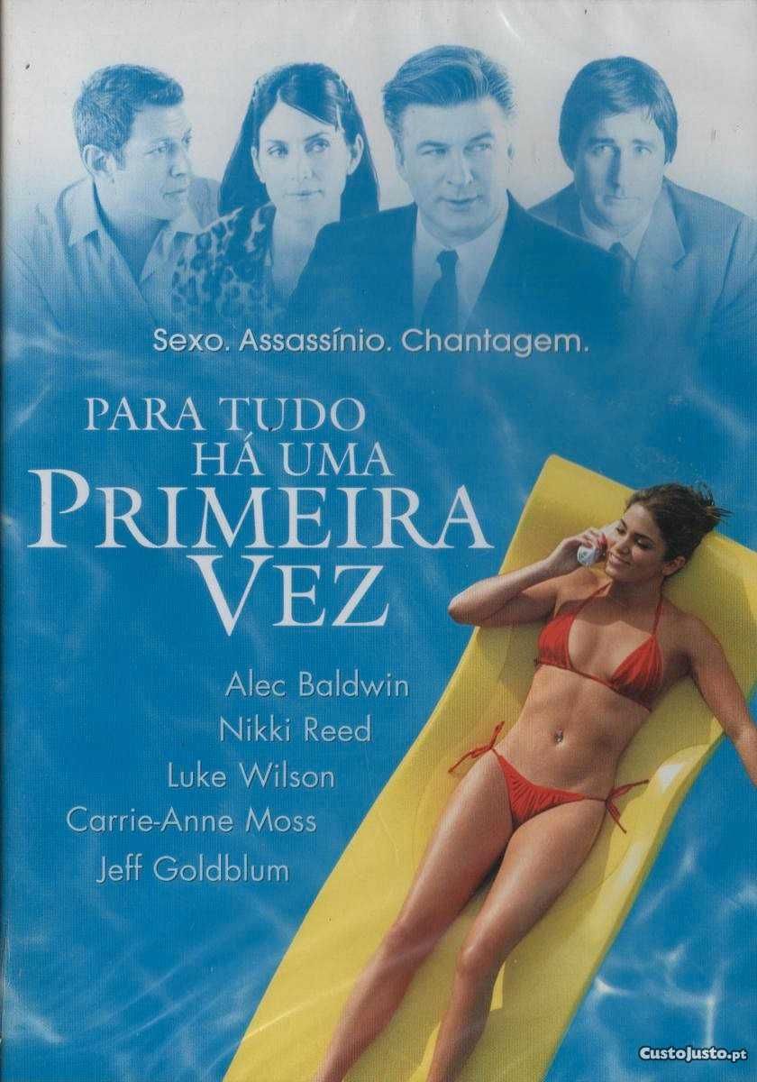 Dvd Para Tudo Há Uma Primeira Vez - comédia - Alec Baldwin - selado