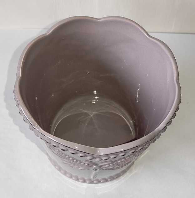 osłonka ceramiczna na kwiatka NOWA