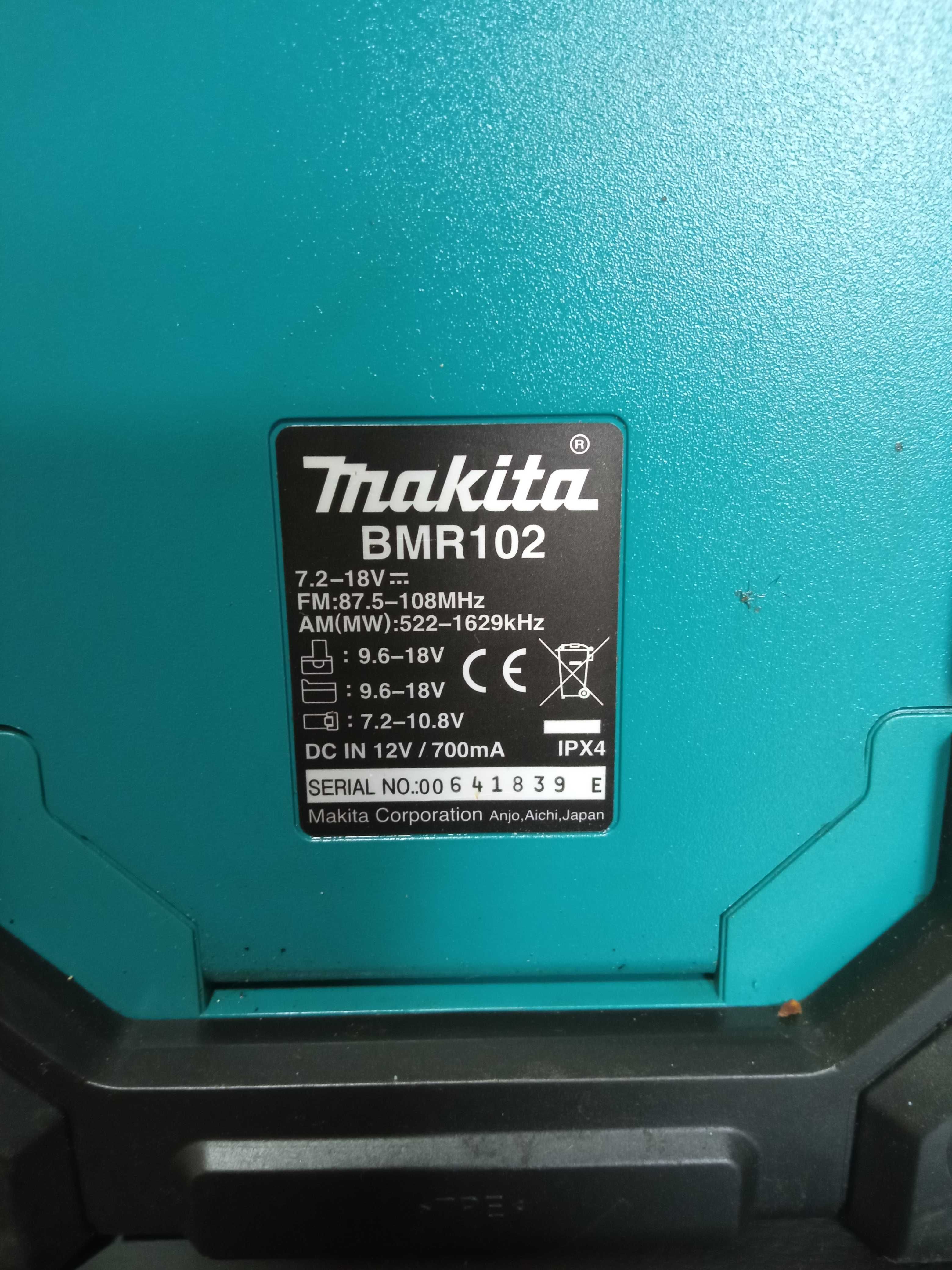 Radio makita bmr 102