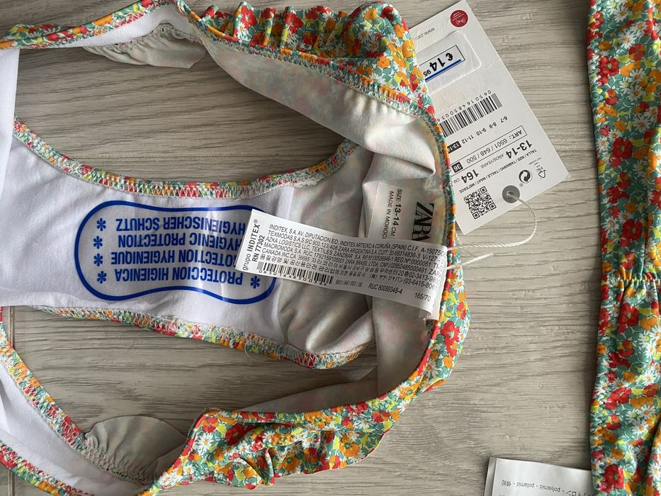 Новий купальник ZARA 13-14р.