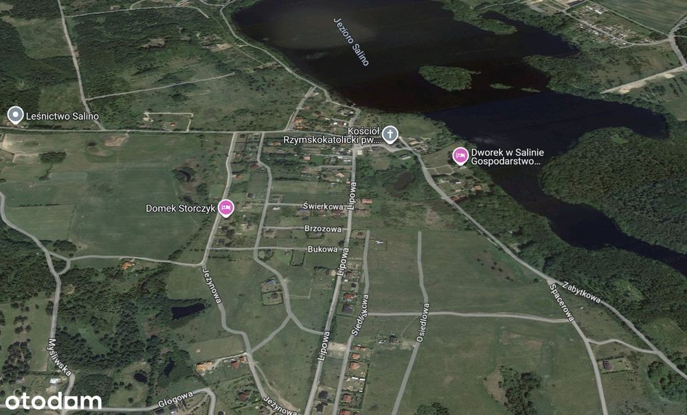 Działka budowlana nad jeziorem w Salinie Salino