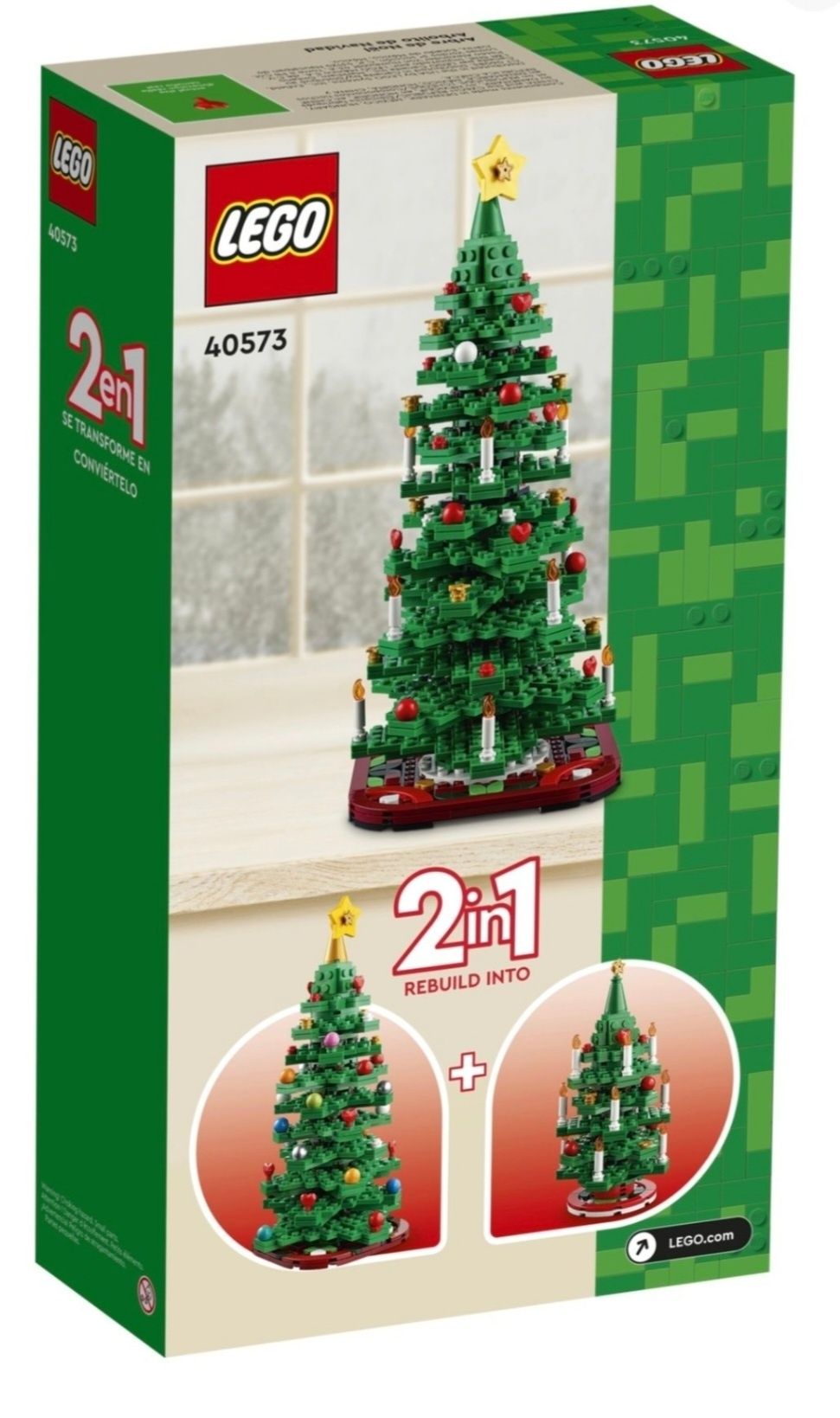 Decoração de Natal Set Raro Lego