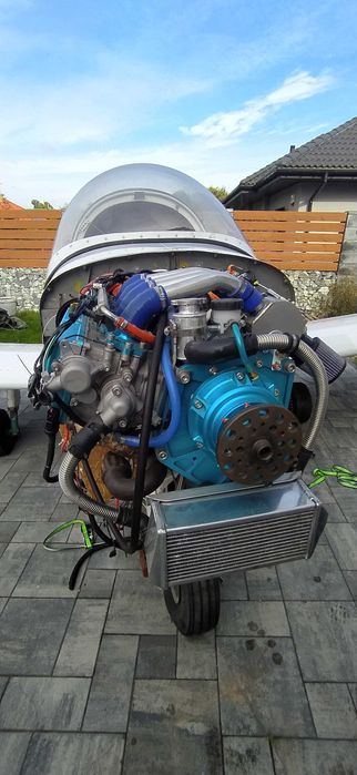 Samolot - silnik lotniczy Aeromomentum AM15H 131HP + śmigło Sensenich