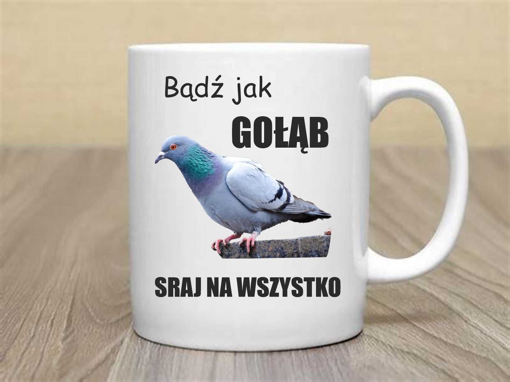 Kubek z nadrukiem dla gołębiarzy śmieszny nadruk różne wzory prezent
