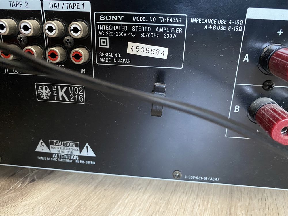 Wzmacniacz SONY F435R TA-435R